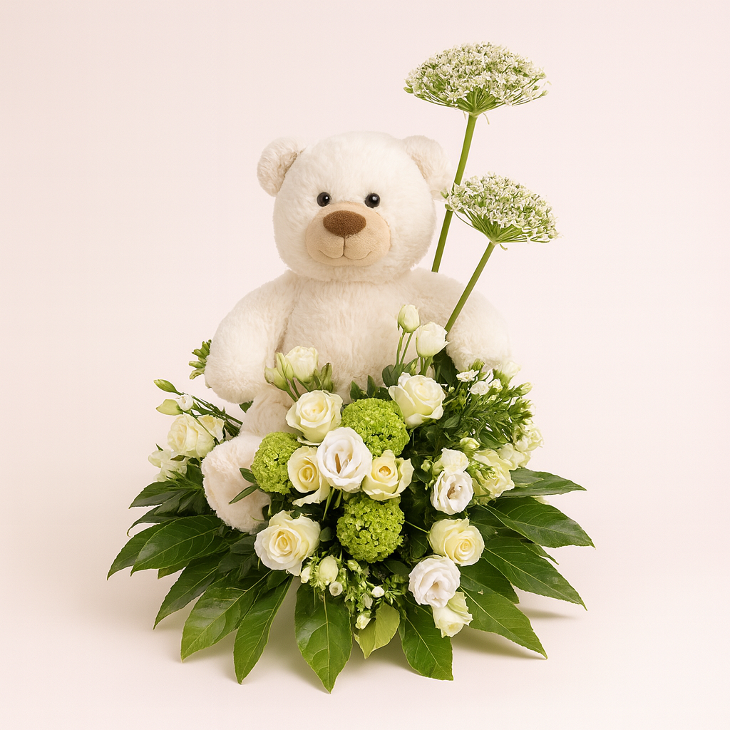 Afscheid met een knuffel